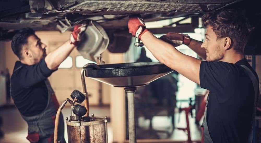 The Works with Rapid Oil Change Ford Service in Zionsville, IN