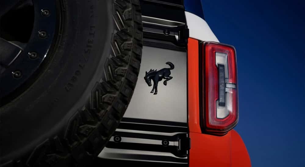 Passenger side taillight on a 2025 Ford Bronco Stroppe