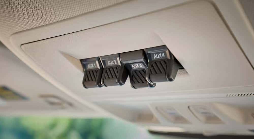 Auxiliary buttons in a 2026 Ford Bronco Sport