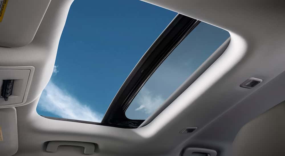 Open sunroof in a 2026 Ford Bronco Sport