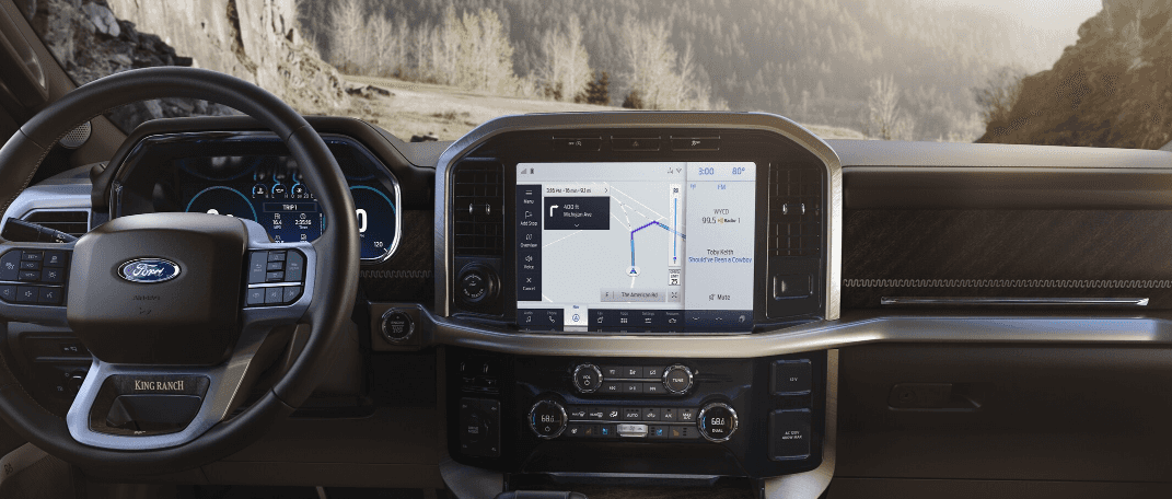 Ford Sync 4 and interior