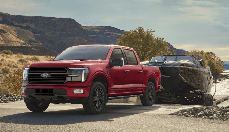 2025 Ford F-150 Towing Boat