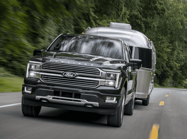 F-150 Towing a camper