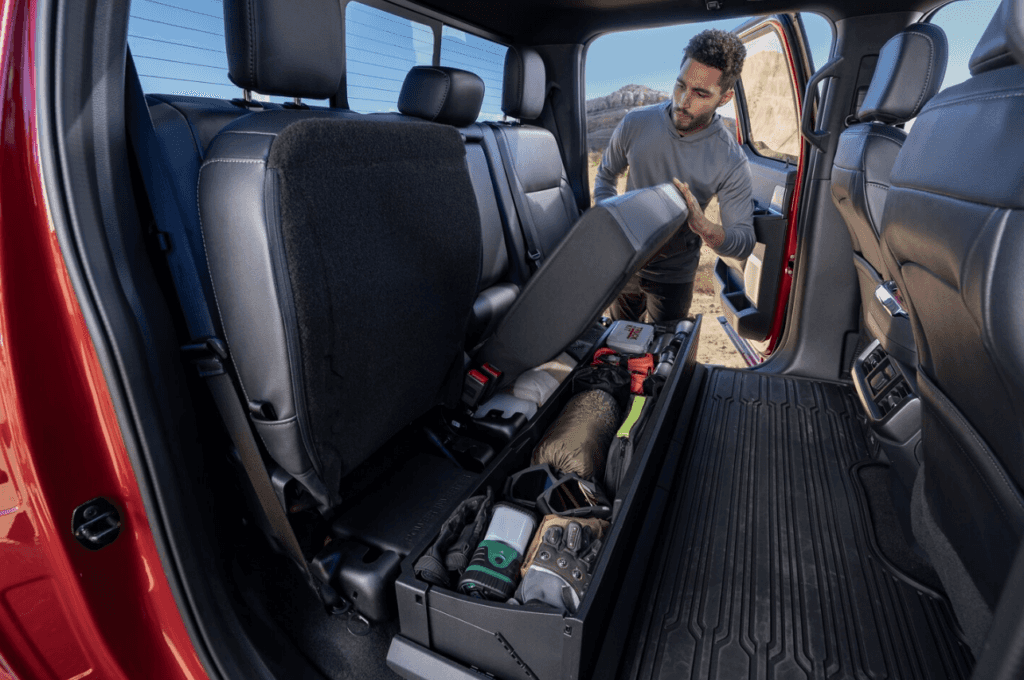 Cargo Space of F-150