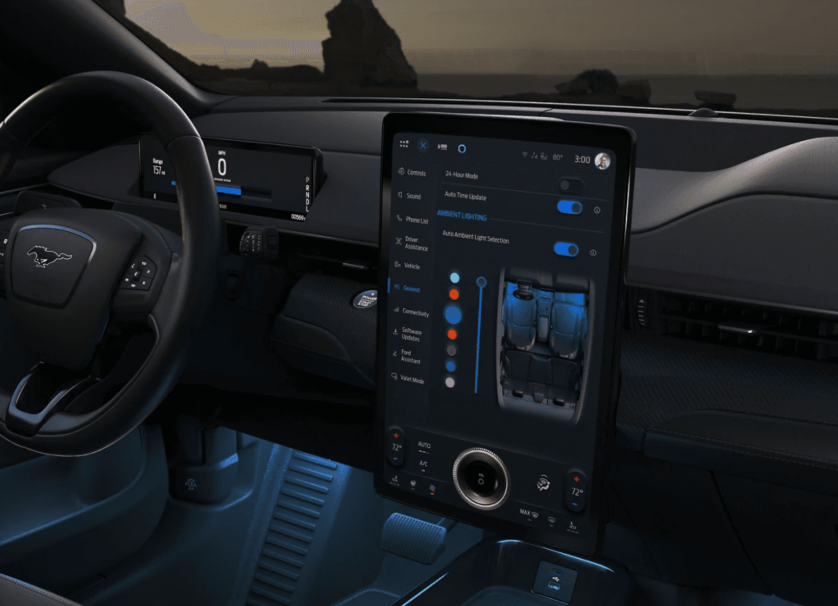 Mustang Mach E instrument Cluster