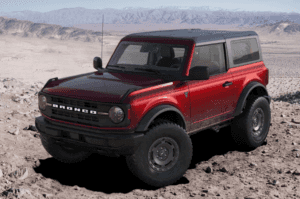 Ford Bronco in Red