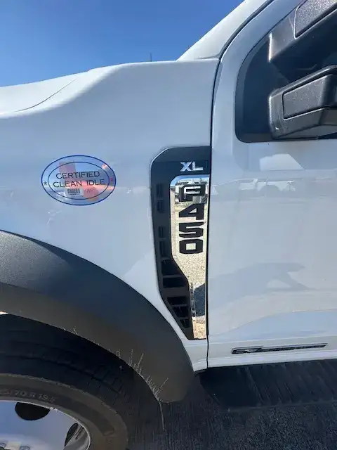 New 2026 Ford F-450SD Super Duty Dump Bed Work Truck for Sale in Dallas, TX - Ford Fleet & Commercial Sales - Front Dash Angle