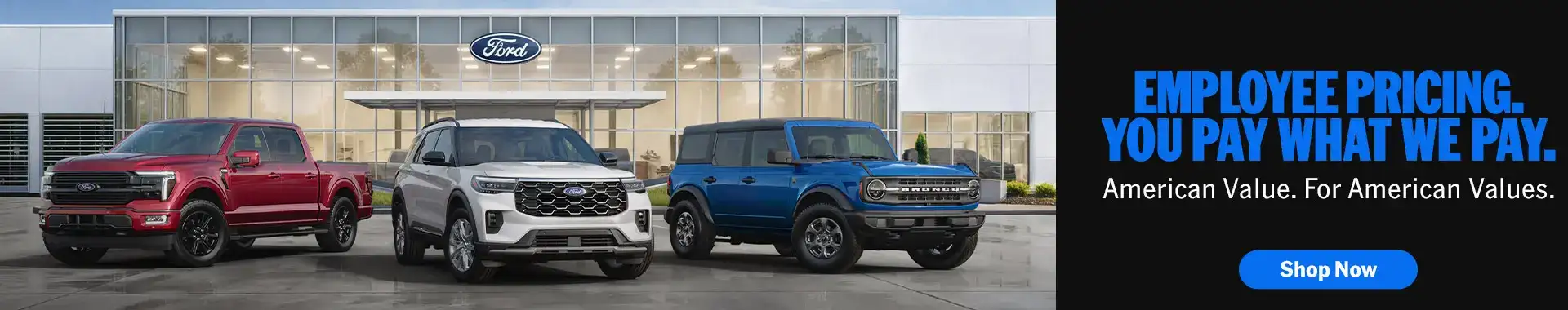 Ford Employee Pricing at Planet Ford Dallas - Ford Dealer in Dallas, TX