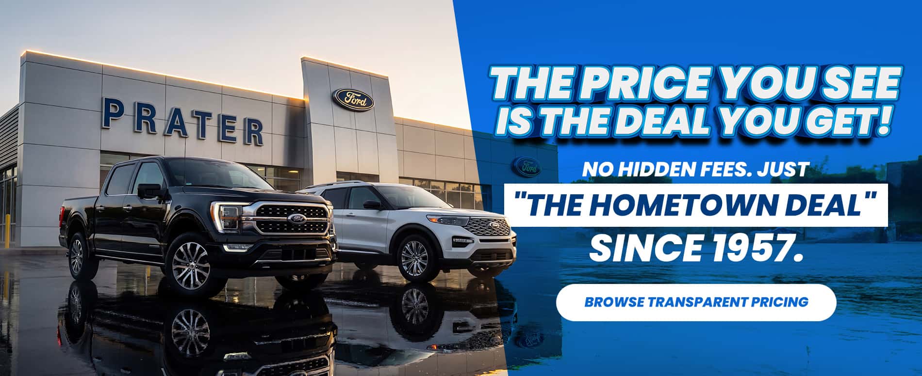 The Price You See Is The Price You Get!
