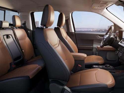 2024 Ford Maverick LARIAT Trim view of seats