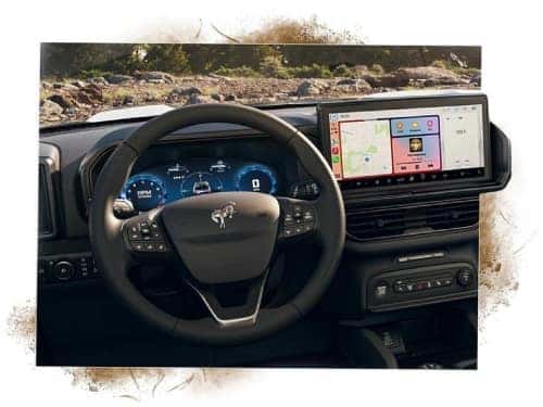 2025 Ford Bronco Sport view of dash