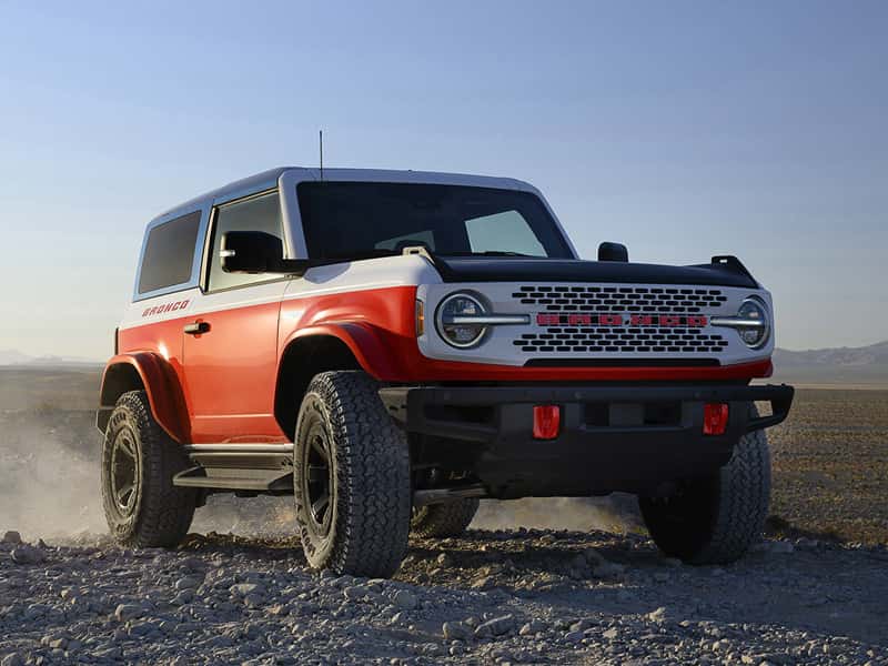 New 2025 Ford Bronco Midsize SUV Engine Performance and Powertrain