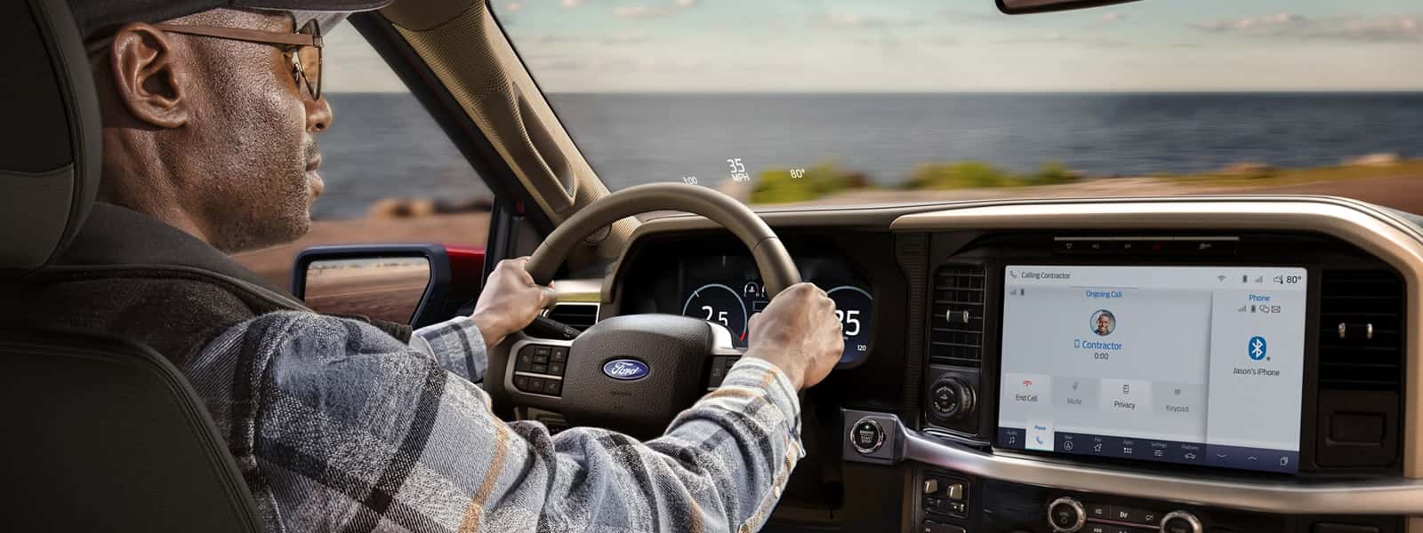 New 2025 Ford F-150 Full-Size Pickup Truck Interior Comfort Features and Technology