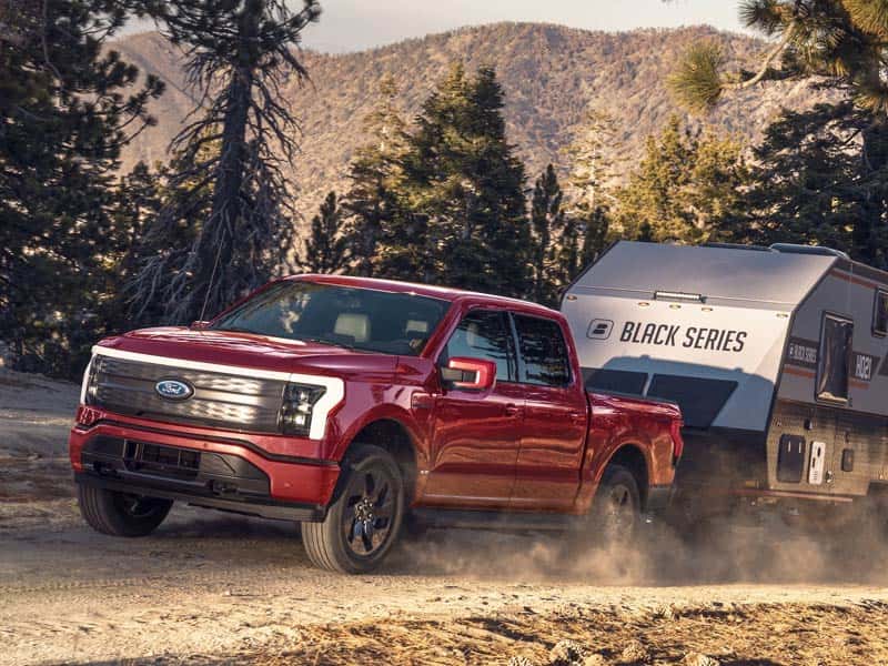 New 2025 Ford F-150 Lightning Full-Size Electric Pickup Truck Trim Levels and Models