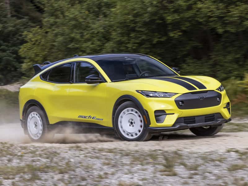 New 2025 Ford Mustang Mach-E Electric Compact SUV Electric Range and Performance