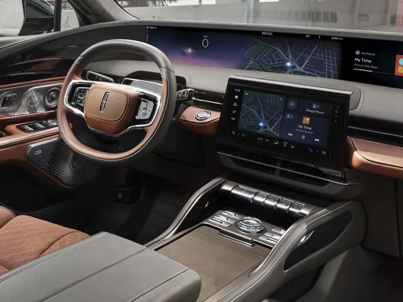 New 2025 Lincoln Nautilus Midsize Luxury SUV Interior Comfort Features and Technology