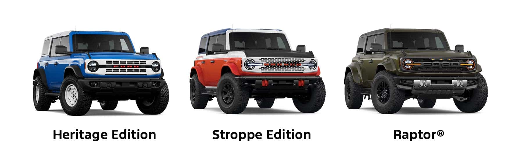 Ford Bronco Trim Levels 2