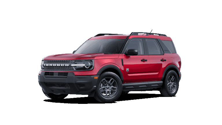 2025 Ford Bronco Sport Big Bend Exterior - Ruby Red Metallic Tinted Clearcoat