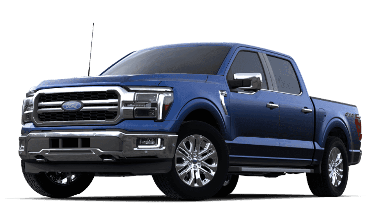2026 Ford F-150 Lariat Exterior - Antimatter Blue