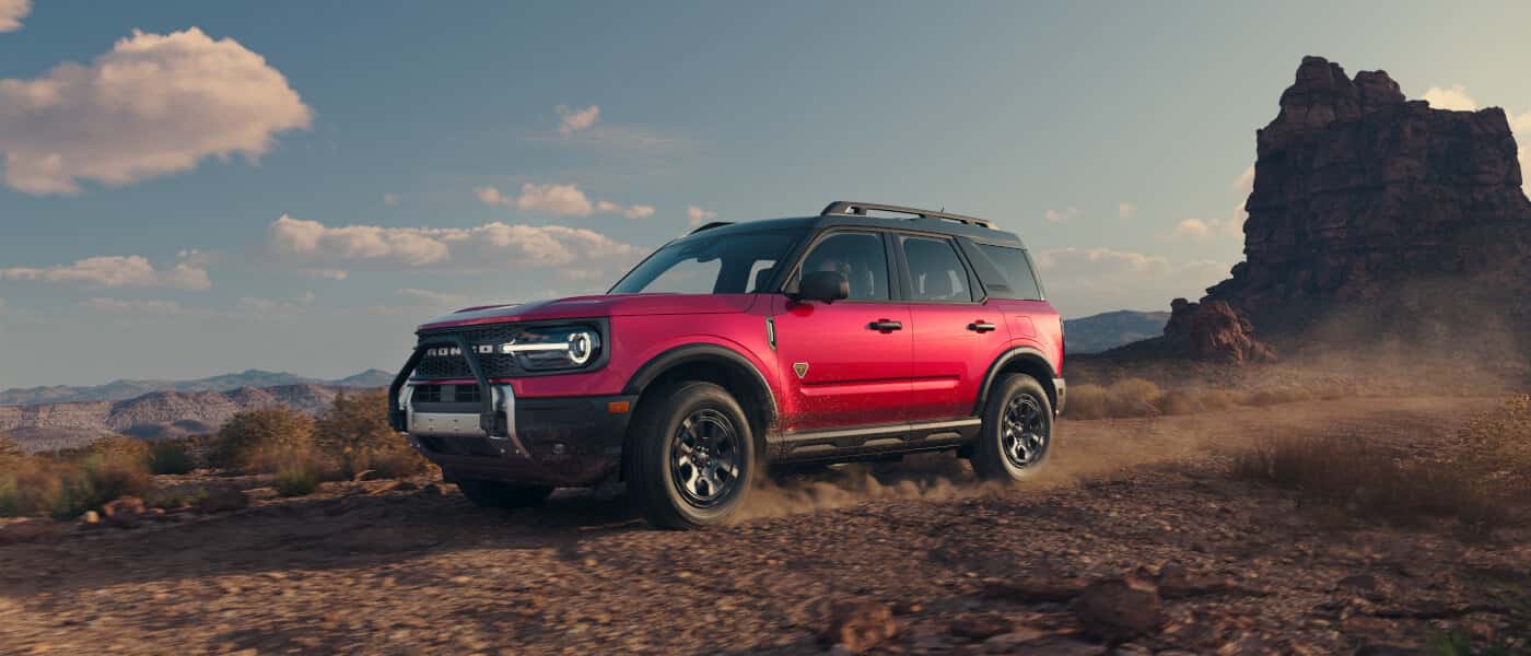 2026 Ford Bronco Sport Exterior Driving In Desert