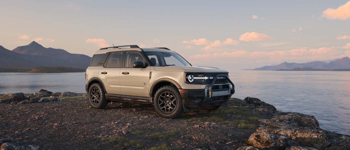 2026 Ford Bronco Sport Exterior Parked By A Lake