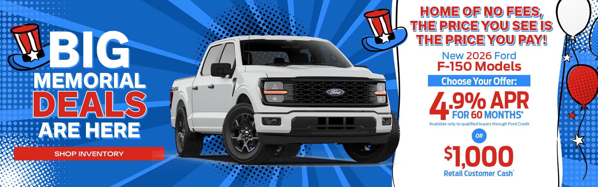 2026 Ford F-150 Models