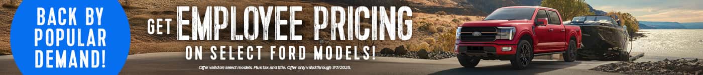 employee pricing