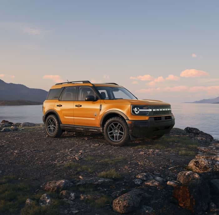 2026 Bronco Sport by a Lake
