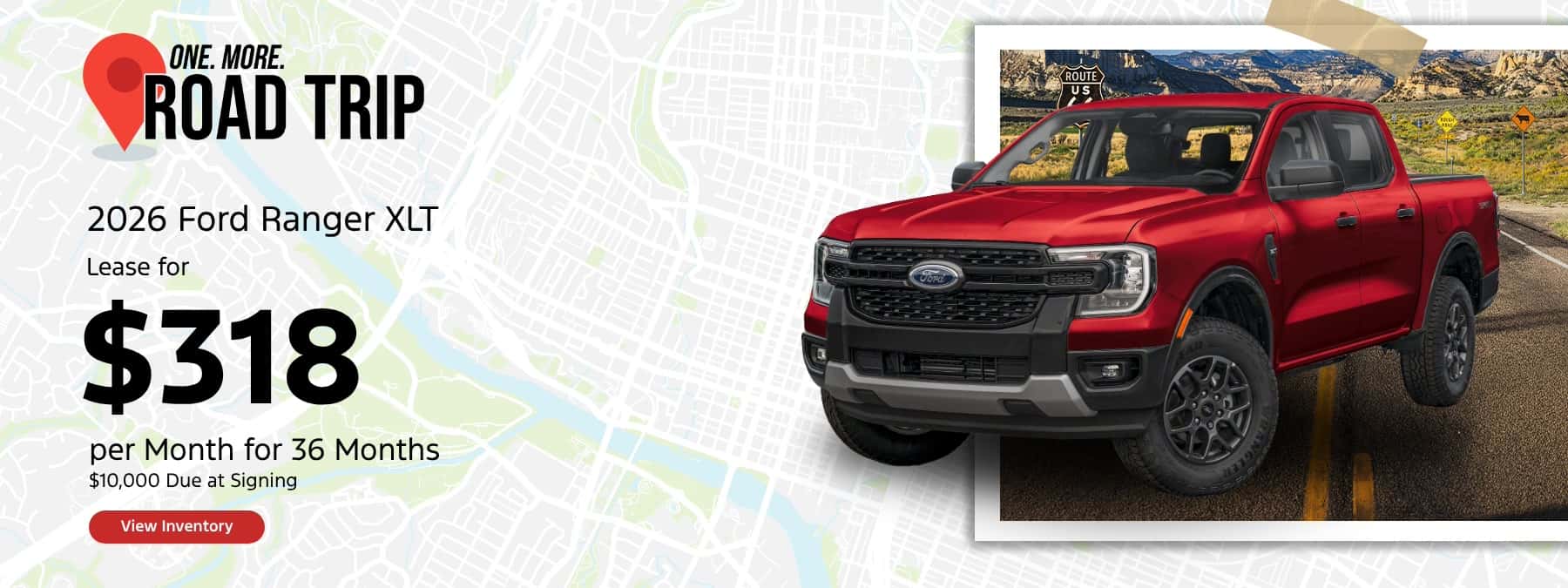 Lease the 2026 Ford Ranger XLT
