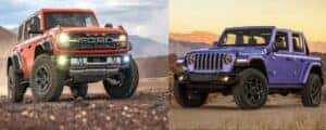 2023 ford bronco vs jeep wrangler
