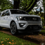 2024 New Ford Expedition in white color.