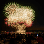 Macon, GA firework show on 4th of July.