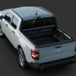 2024 Ford Maverick truck bed birds eye view.