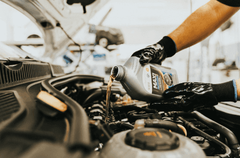 Ford synthetic oil change in Macon, GA.