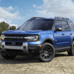 Ford Bronco parked outside