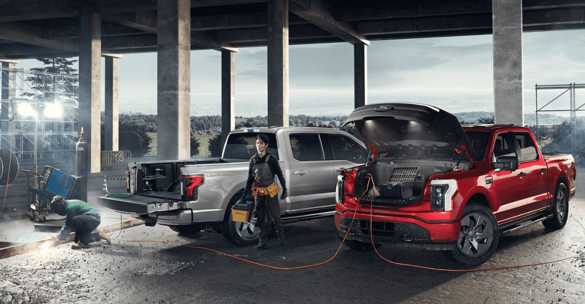 Ford F-150 Lightning Charging