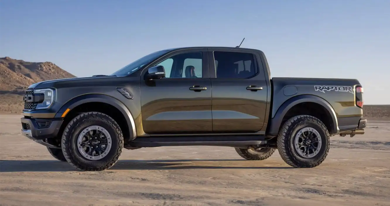 Ford Ranger Raptor Side View
