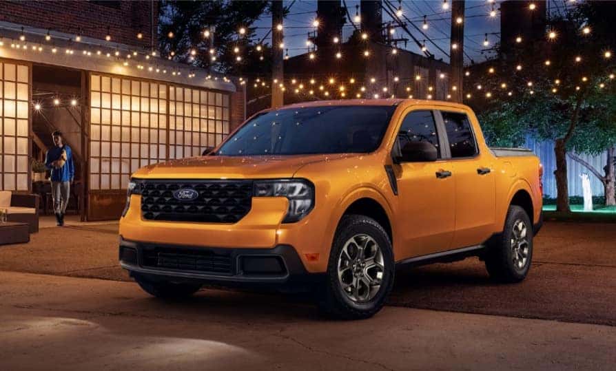 2026 Ford Maverick orange exterior - for sale at Rob Sight Ford Kansas City