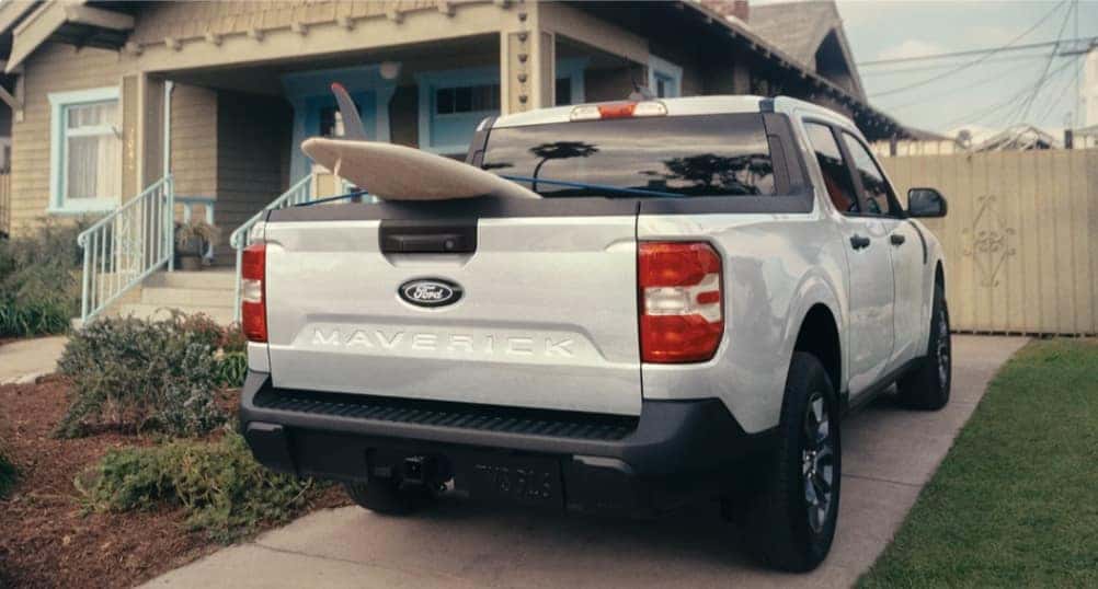 2026 Ford Maverick lifestyle with surfboard - Rob Sight Ford Kansas City