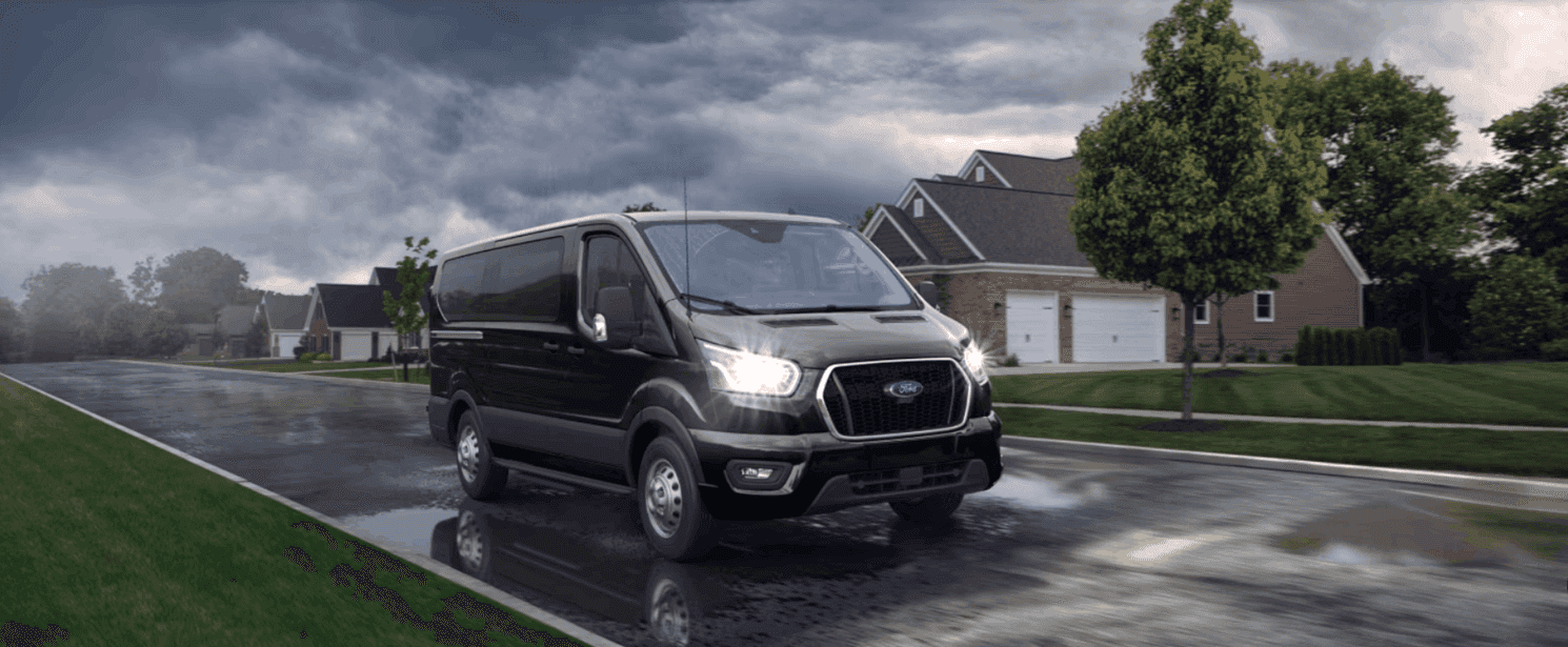 2026 Ford Transit EcoBoost twin-turbo engine and base V-6 comparison at Rob Sight Ford Kansas City