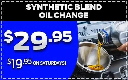Synthetic Blend Oil Change