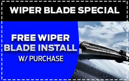 Free Wiper Blade Install