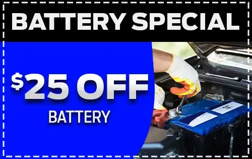 $25 Off Batteries