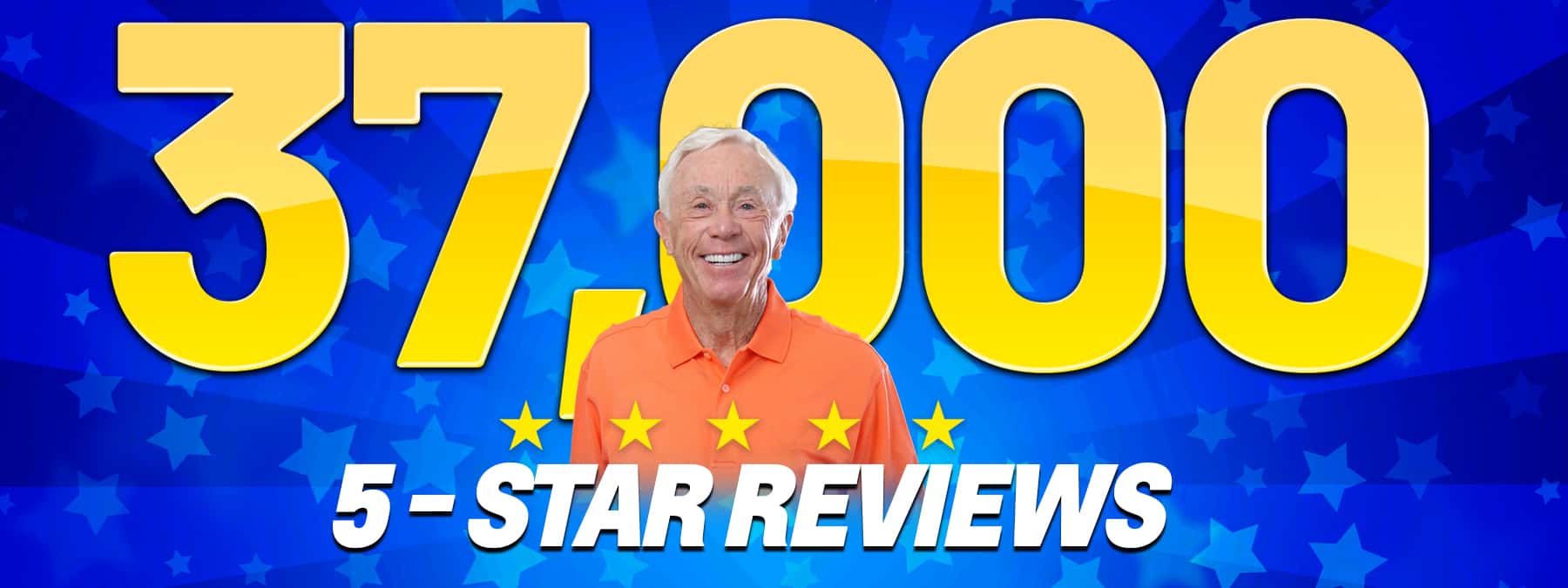 37,000 Five Star Reviews