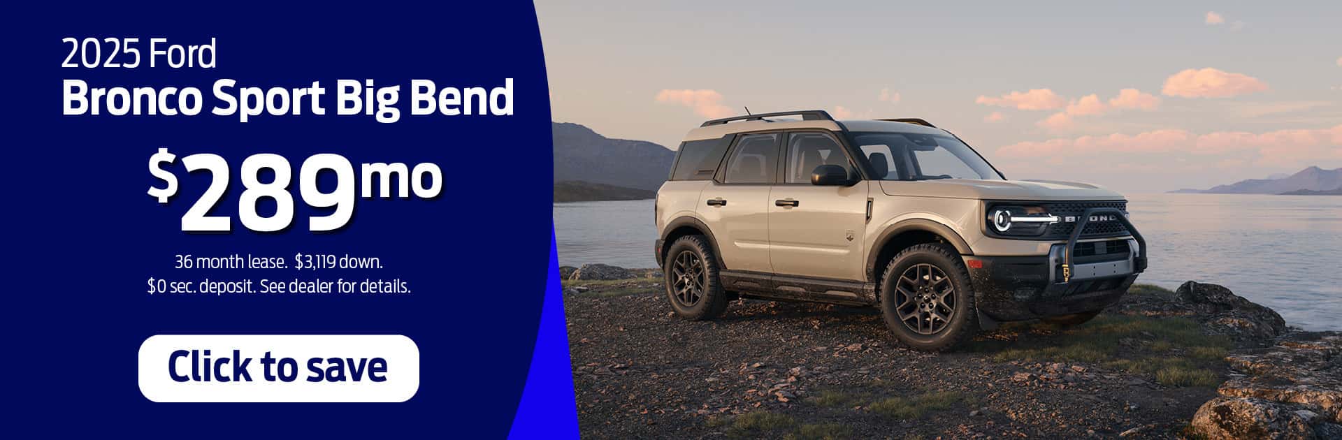 Ford Bronco Sport July 2025 Special