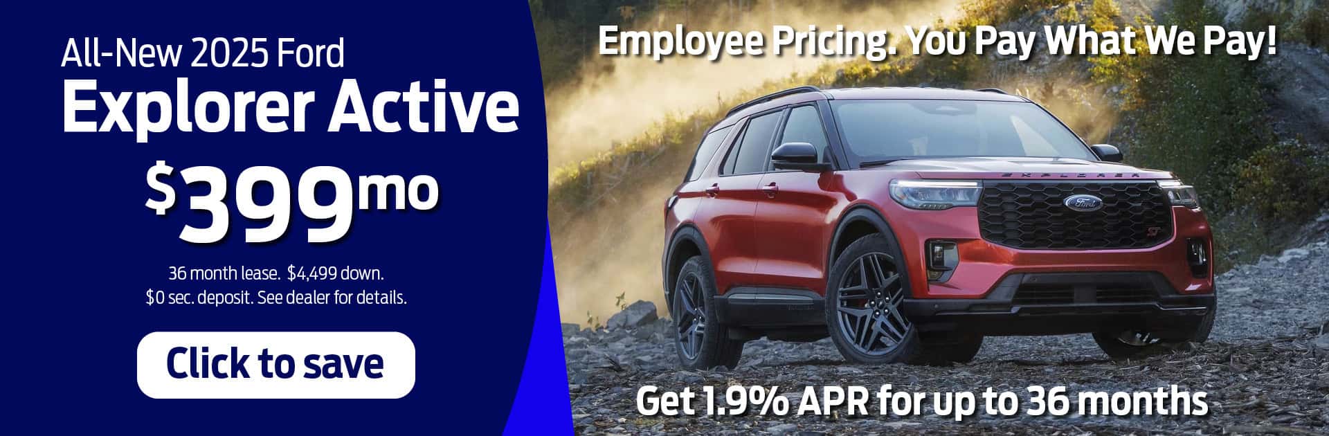 Ford Explorer June 2025 Special