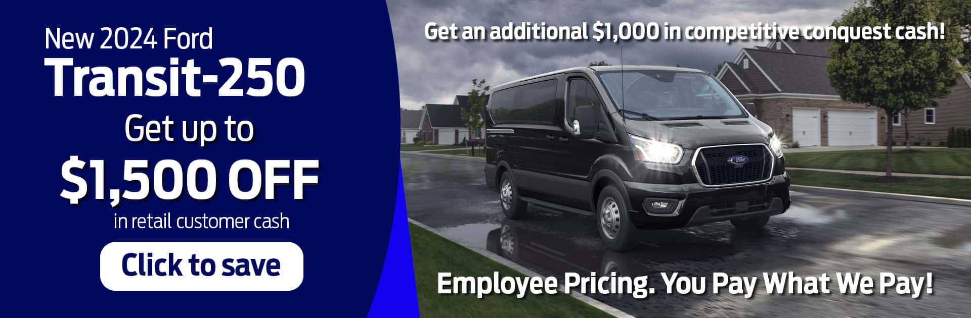 Ford Transit May 2025 Special