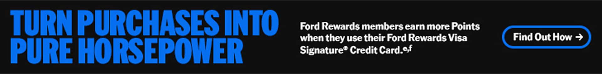 ford rewards points banner