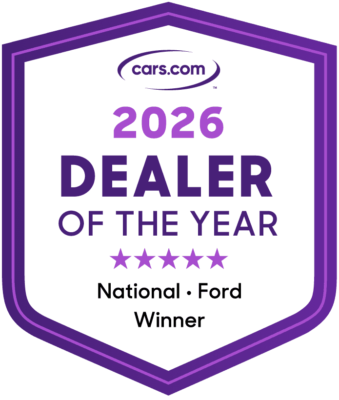 Cars.Com 2026 Ford Dealer of the Year National Winner Icon