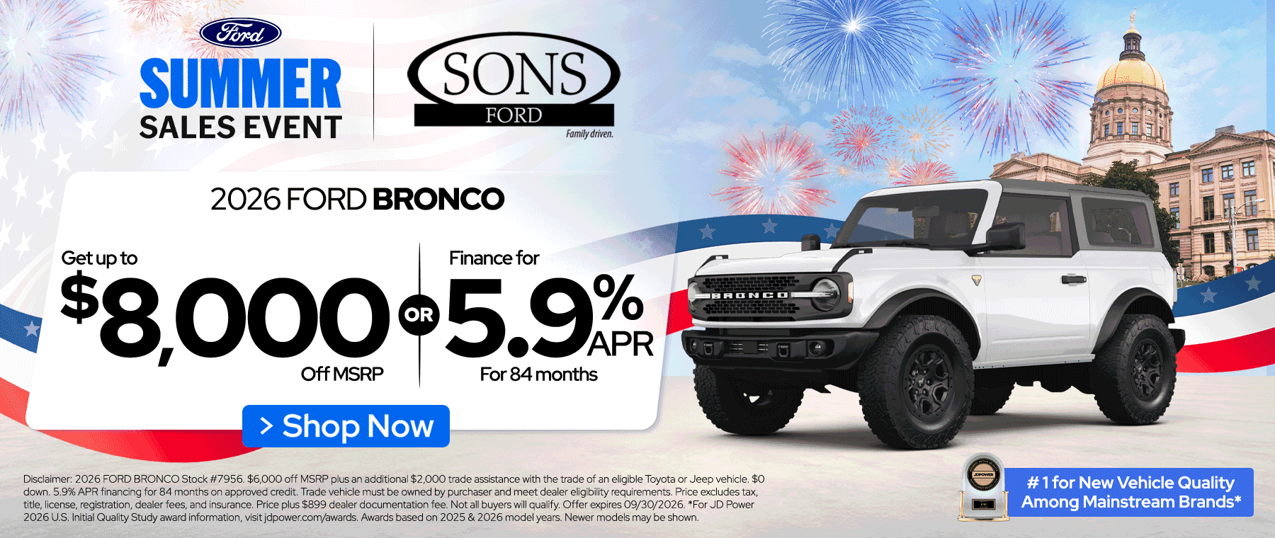 SONS Ford Specials